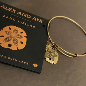 Alex and Ani sand dollar bracelet